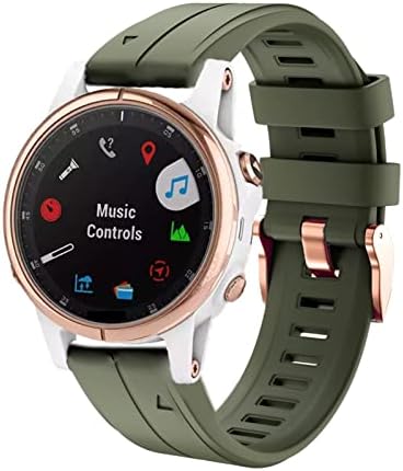 Ilazi Smart Watch Band Strap para Garmin Fenix ​​7s/5s/5s Plus/6s/6s Pro RELUGUELA RÁPIDO EasyFit