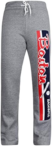 Geneisteck Womens Boston City Baseball Lounge Pijamas Sweatpante