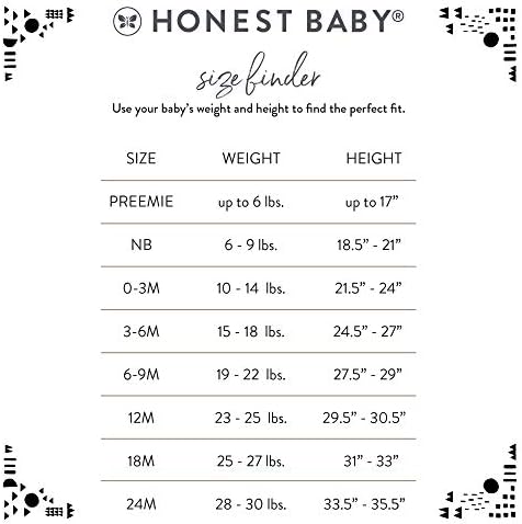 Honestbaby Baby-Boys 7 peças melhores pacote de meninos