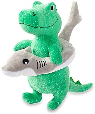 Fringe Studio Plush Dog Toy, Shark Week Rex para todos os tamanhos de raça