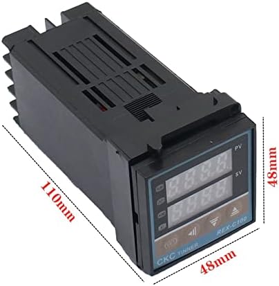 ZENYS REX-C100 Controlador de temperatura PID digital de 0 a 999 grau 240V REX-C100 Termostato com relé/saída de