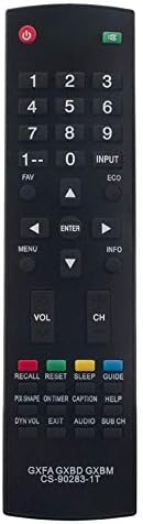 Beyution GXFA GXBD GXBM CS-90283-1T SUBSTITUIÇÃO DE CONTROLE REMOTO DE CONTROLE DE SANYO TV MC42NS00