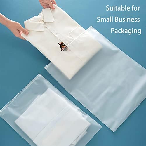 Belit Sacos de embalagem de camisa pesada para produtos de embalagem, 50pcs de 12x14 polegadas selvagens