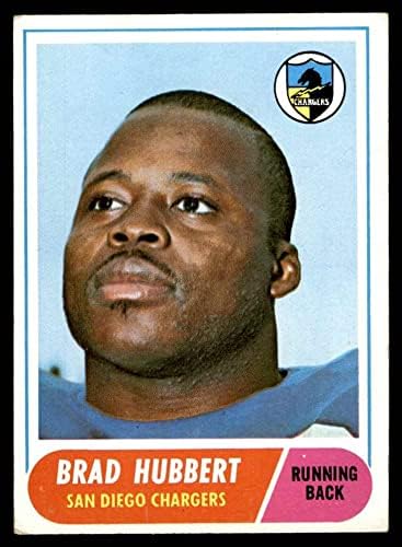 1968 Topps # 141 Brad Hubbert San Diego Chargers VG Chargers Arizona