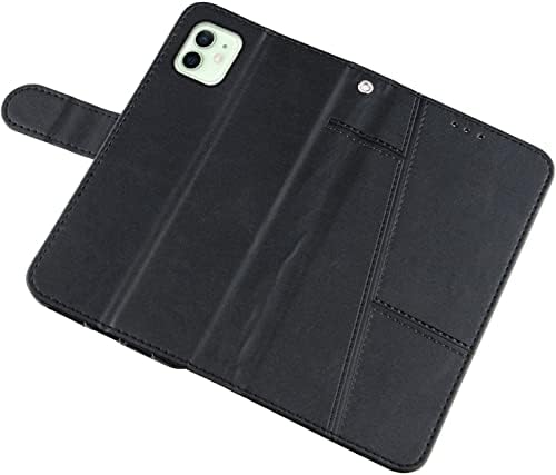Kappde Carteira Caso para iPhone 13/13 Pro/13 Pro Max, Proteção Genuine Leather Flip Case Slots TPU Shell