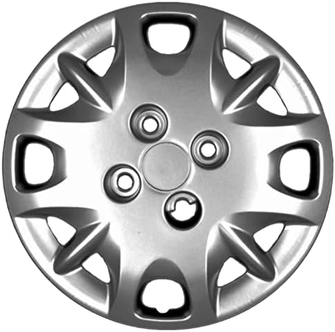 Conjunto de Copri de tampa de 4 rodas 13 polegadas prateadas parafusos para parafusos Nissan