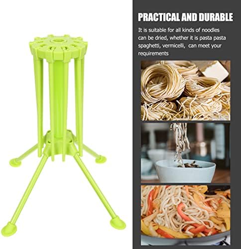 Luxshiny plástico cabides de plástico colapsível rack de rack de secagem rack rack colapsível caseiro spaghetti