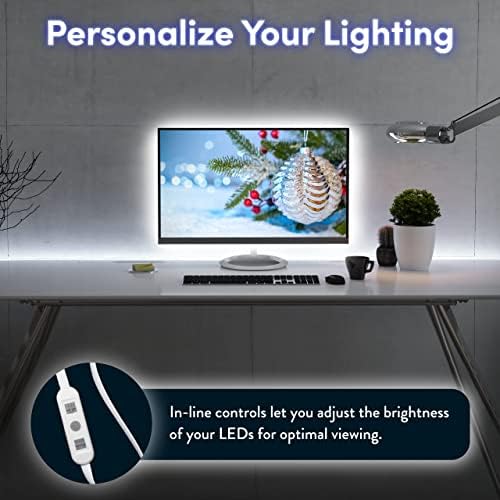 Power PRÁTICA PRÁTICA DE ILUMENTAÇÃO USB, LED TV Backlight Strip, Ambient Home Theater Light, iluminação de sotaque
