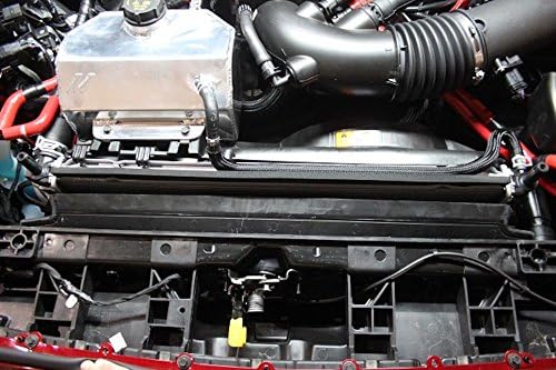 Mishimoto MMrad-Mus8-15 Radador de alumínio de desempenho compatível com Ford Mustang GT Shelby 2015+