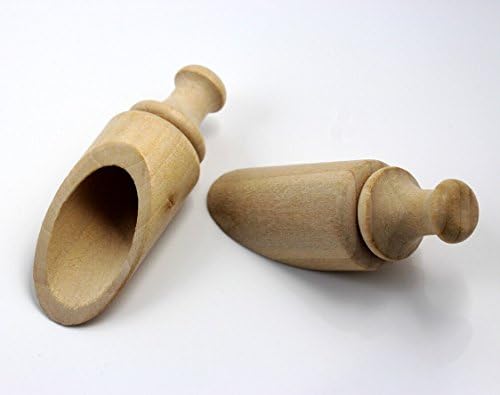Chengyida a granel de 50pcs 3-1/2 de comprimento, bolsas de madeira redonda inacabadas naturais, artesanato,