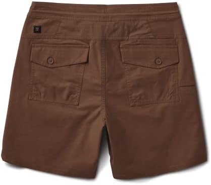 Shorts de parada do Roark Mens 2.0, bolsos frontais de grandes dimensões e ventilação traseira perfeita