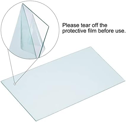 Patikil 3,9 x 1,8 polegadas de proteção de soldagem lente, 10 pacote de reposição protetora transparente