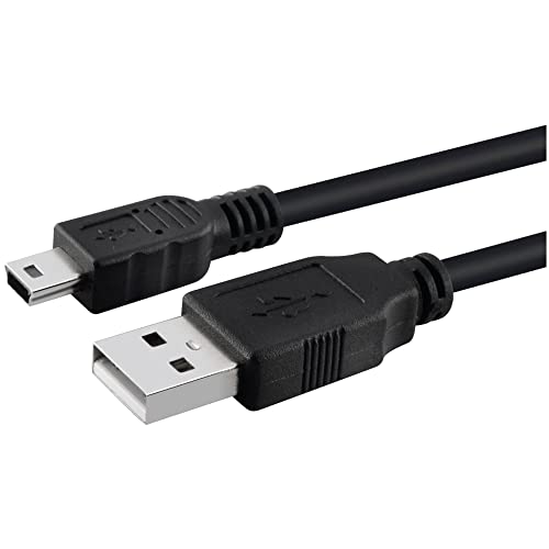 Cabo do carregador de controlador PS3 de 6ft de 6ft - anel magnético Mini USB Data Charging Cord for