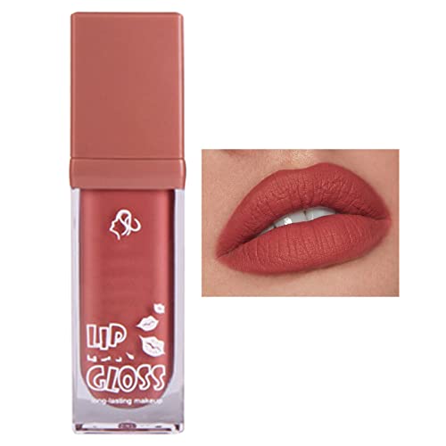 Velvet Lip Glaze Non Stick Copo During Lip Glaze Film Makeup não desaparece pilha de maquiagem de beleza sutil