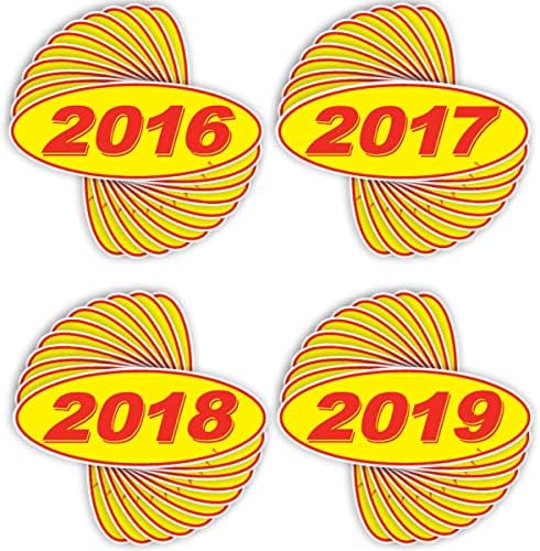 Versa Tags 2017 2018 e 2019 Modelo Oval Ano Ano de Carros Vancidores de Janelas de Carro Madeosamente