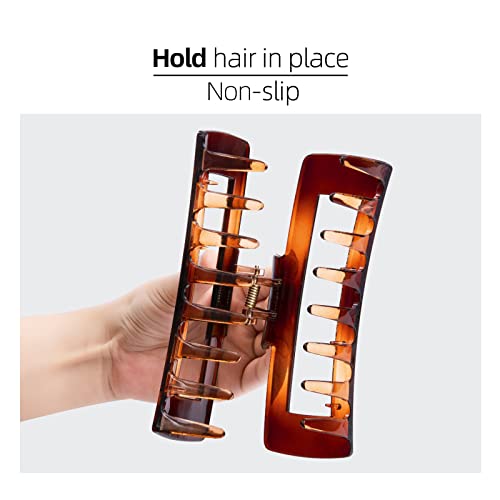Clipe de garra de cabelos grandes clipes de garra para mulheres clipes de cabelo para meninas para cabelos grossos