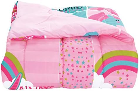 Linentopia Kids 6pc Bedding Bedding Set com folhas, microfibra macia e fácil de lavar, cama