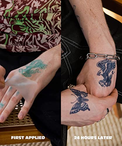 Tatuagens temporárias do Inkbox, tatuagem semi-permanente, uma tatuagem de temperatura mais duradoura e resistente