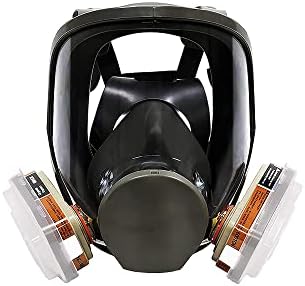 Máscara de máscara química Máscara de proteção para os olhos da face completa
