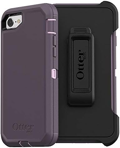 OtterBox iPhone SE 3rd/2nd Gen, iPhone 8 & iPhone 7 Defender Series Case- Nebula roxa, robusta e durável,