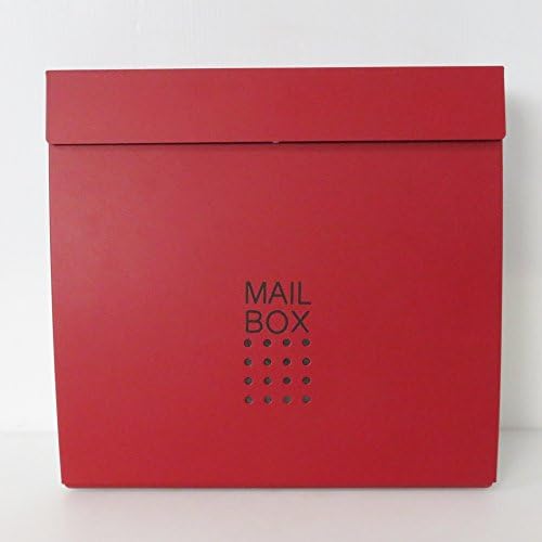 Ihome Caixa de correio PM17 PM173 Grande capacidade vermelha