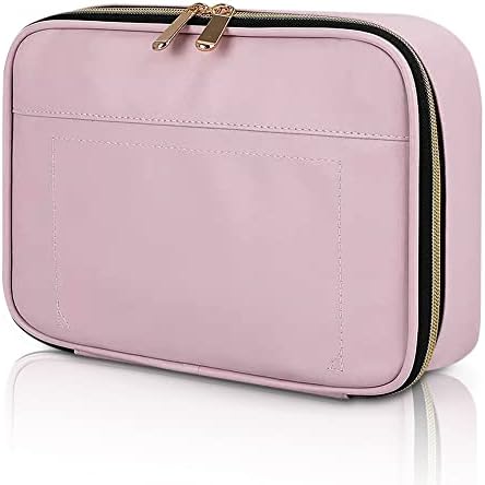 Organizador de cabo rosa vegano/organizador eletrônico Smith Pink Bag Cable Caso de caixa de viagem