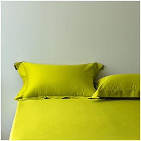 N/A Northern Europe Europa Simples Cor de cor sólida de cor 48x74cm para travesseiro de algodão de cama