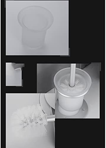 Pincel de vaso sanitário e suporte do vaso sanitário porta-lanchonete do chão limpa do banheiro de piso