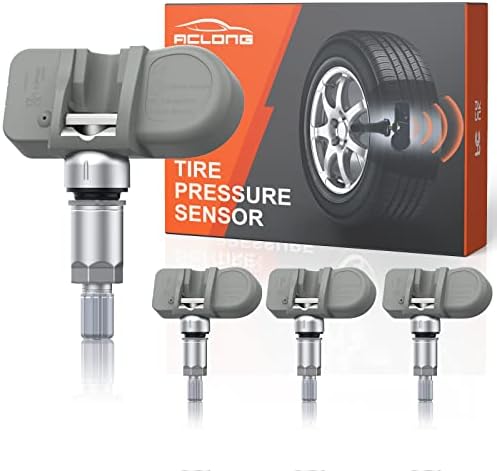 Sensor ACLONG TPMS para Chrysler, Dodge, Jeep, RAM, sensor de pressão de pneus pré-programado,