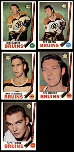 1969-70 Topps Boston Bruins Team Set Boston Bruins VG/Ex+ Bruins