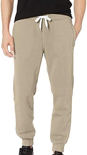 Calça de moletom bifutão masculina, calça masculina de bolso ao ar livre colorido sólido masspantes de moletom