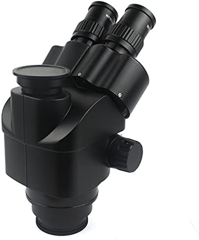 3,5x-90x Simul-Focal Trinocular Microscópio Zoom Estéreo Microscópio Cabeça 0,5x 2,0x Adaptador de câmera