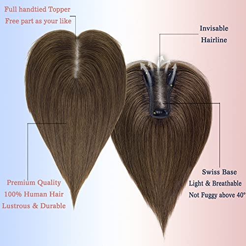 Capinhos de cabelo humano de vasília para mulheres cabelos humanos reais 10 polegadas clipe