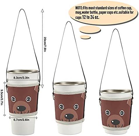 Xigua reutiliza a manga de xícara de café, porta-copos de neoprene/caneca para bebidas frias quentes