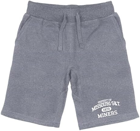 W Republic Missouri University of Science and Technology Miners Property College College Flawstring Shorts