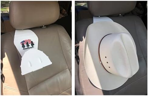 Titulares de chapéus/prateleiras para carros e caminhões, cabides de chapéu de cowboy para carros