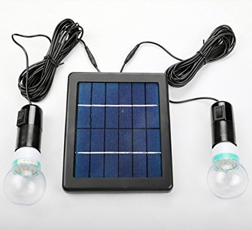Melhor para Buy® 5W Painel solar kit de iluminação DIY, kit de sistema doméstico solar, carregador