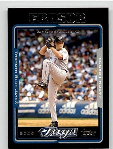 Jason Frasor Card 2005 Topps Black 598 - Cartões de beisebol com lajes