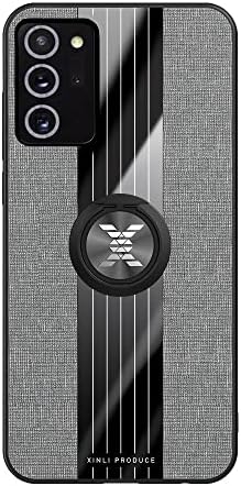 Coldre de proteção compatível com a caixa do Samsung Galaxy Note20, com estojo magnético de 360 ​​° de kickstand,
