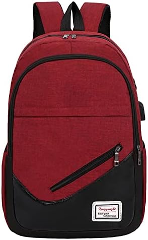 Mochila de laptop SNGSHJ para homens de moda de moda estudantil Backpack de três peças Compatação de bolsa