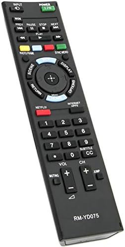 RM-YD075 Remote Control Replacement for Sony LED Smart TV KDL-46EX640 KDL-50EX645 KDL-55EX645 KDL-55EX640 KDL-60EX645