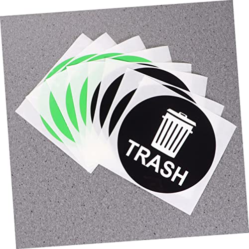 Etiqueta de pára -choques stobok adesivos adesivos etiqueta etiqueta de reciclagem adesiva de lixo de lata de