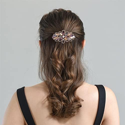 HNBBF Hair Clip -coueldress clipe de primavera Cartão de cabelo traseiro da cabeça temperamento Mãe Meia