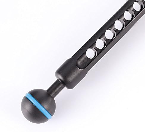 FOTGA 10 Alumínio Double 1 Ball Stick Arm para o sistema de moradia subaquático poroso