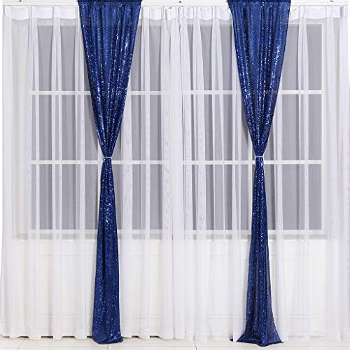 Eternal beleza marinha marinho cortinas de lantejoulas para decoração de festa de casamento, lantejoulas