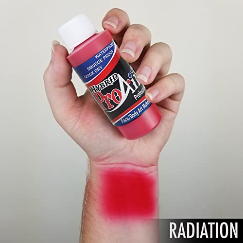 Maquiagem de pintura de rosto - maquiagem resistente à água Proaiir - Conjunto de 6 cores UV atômicas - 4,2 oz