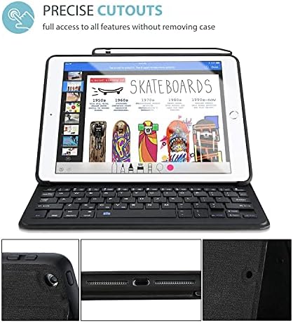 Procase iPad Air 10.5 2019 / iPad Pro 10.5 2017 pacote de casos Ultra Slim com estojo de teclado para iPad