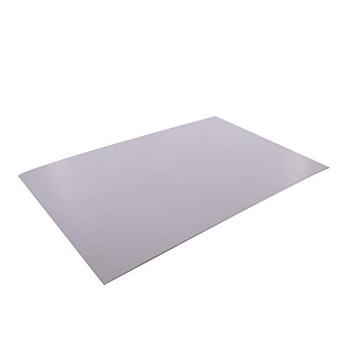 OTHMRO 1PCS Folha de PVC expandida 15,75 *23,6 Placa de PVC rígida para impressão branca, folha de placa