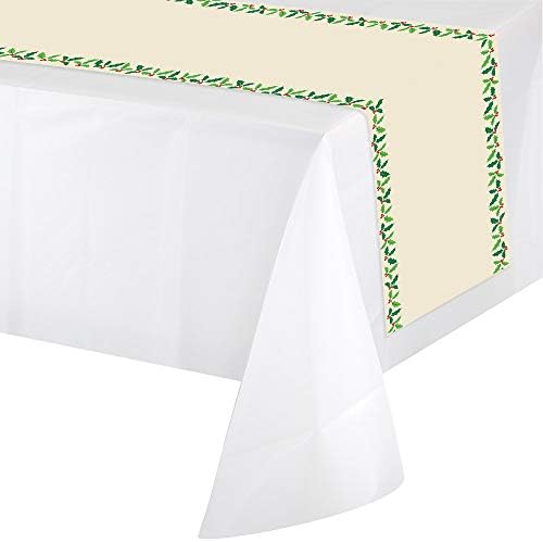 Creative Converting Holly Table Runner, 14 x 84, multicoloria