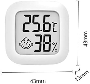 Renslat Termômetro digital Mini termômetro interno Termômetro digital LCD LCD Sensor de temperatura Medidor